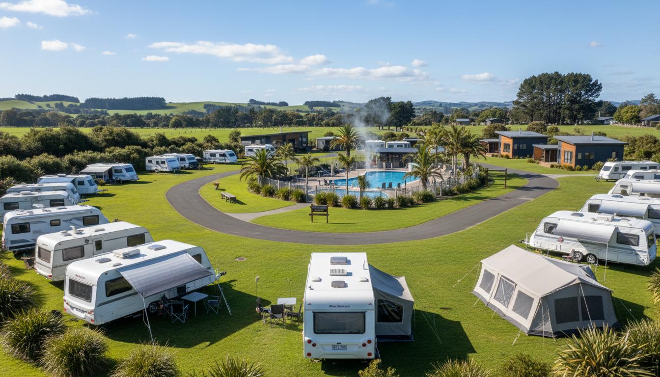Miranda Holiday Park: A Relaxed Base for Hot Pools, Birdlife, and the Hauraki Coast